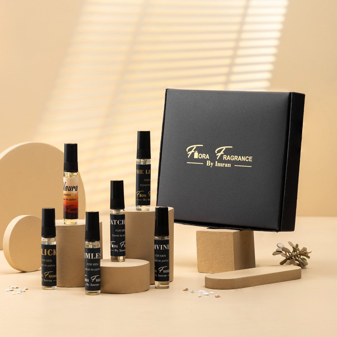 6 PCS TESTER 5ML OUR TOP UNISEX PERFUMES